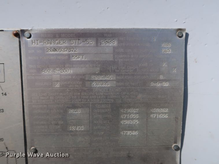 image for item GD9753 2009 Ford F750 Super Duty XL bucket truck