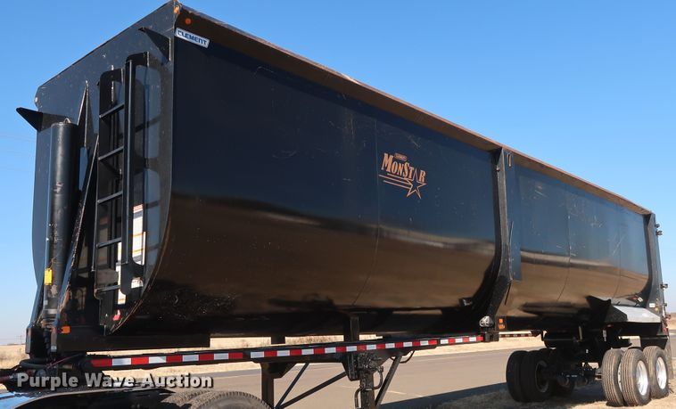 image for item GD9868 2018 Clement Monstar 4089 end dump trailer
