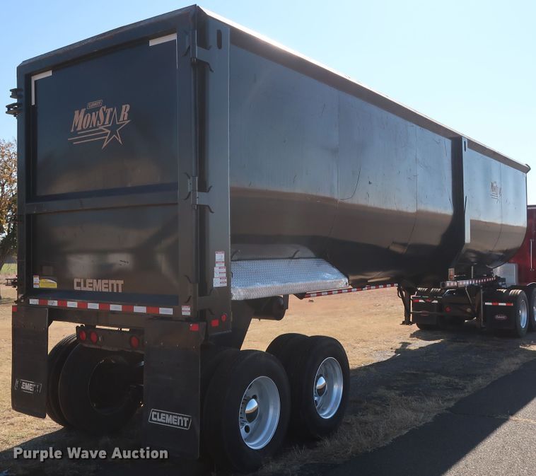 image for item GD9868 2018 Clement Monstar 4089 end dump trailer
