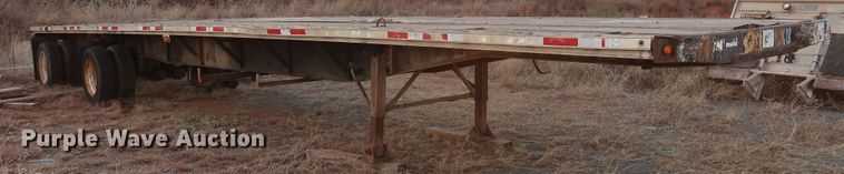 image for item GD9884 1995 Wabash flatbed trailer