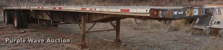 image for item GD9884 1995 Wabash flatbed trailer