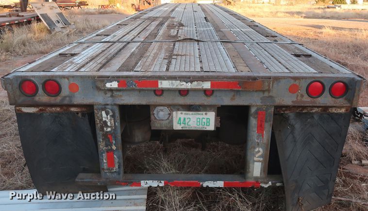 image for item GD9884 1995 Wabash flatbed trailer