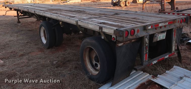 image for item GD9884 1995 Wabash flatbed trailer