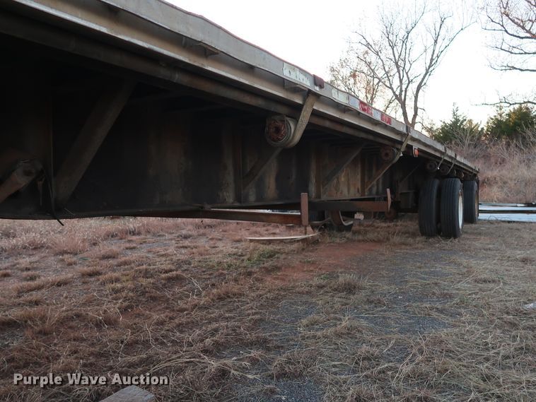 image for item GD9884 1995 Wabash flatbed trailer