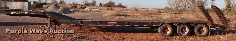 image for item GD9885 2007 Pitts LB52-38CS drop deck equipment trailer