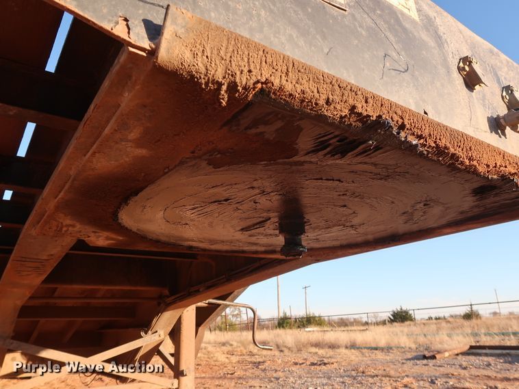 image for item GD9885 2007 Pitts LB52-38CS drop deck equipment trailer