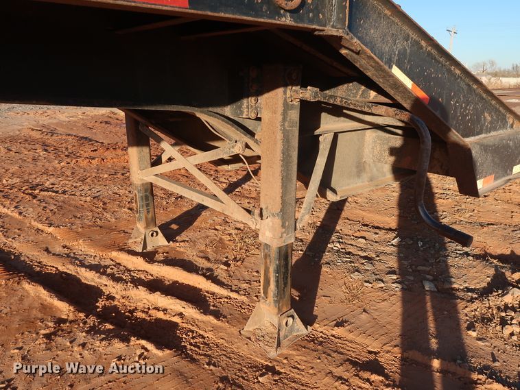 image for item GD9885 2007 Pitts LB52-38CS drop deck equipment trailer