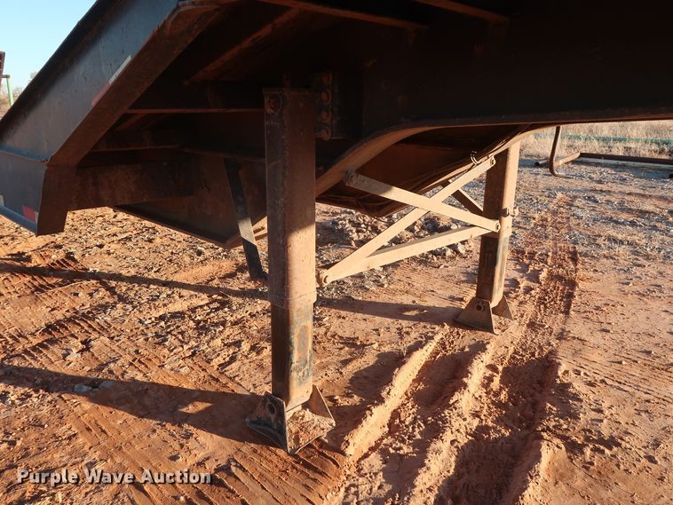 image for item GD9885 2007 Pitts LB52-38CS drop deck equipment trailer