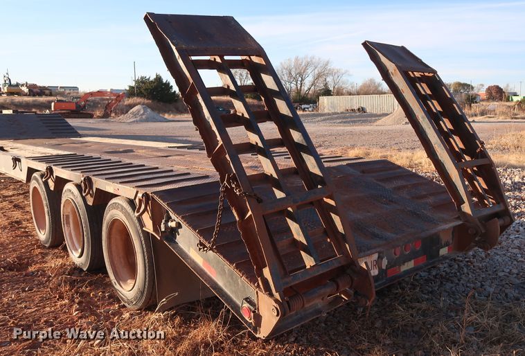 image for item GD9885 2007 Pitts LB52-38CS drop deck equipment trailer