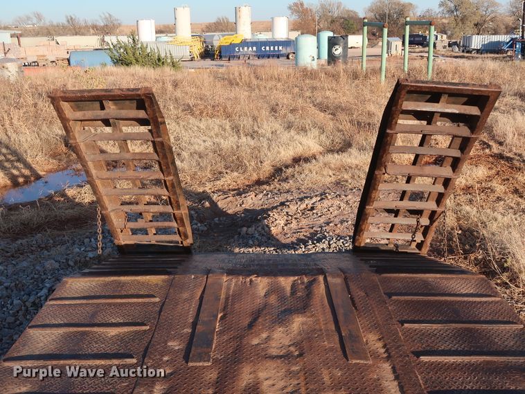 image for item GD9885 2007 Pitts LB52-38CS drop deck equipment trailer