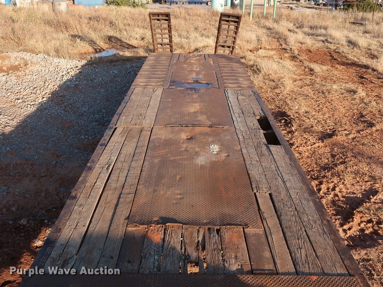 image for item GD9885 2007 Pitts LB52-38CS drop deck equipment trailer