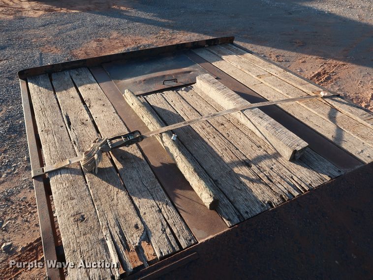 image for item GD9885 2007 Pitts LB52-38CS drop deck equipment trailer