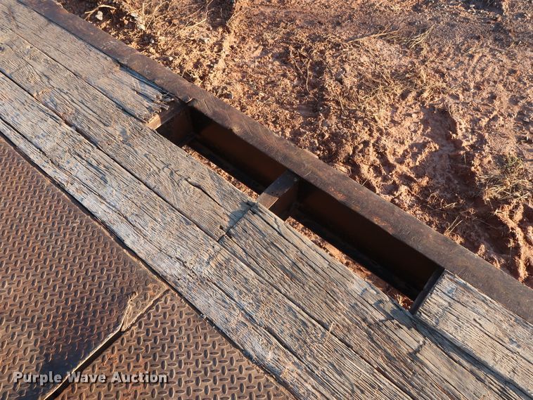 image for item GD9885 2007 Pitts LB52-38CS drop deck equipment trailer