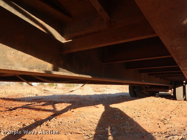 image for item GD9885 2007 Pitts LB52-38CS drop deck equipment trailer