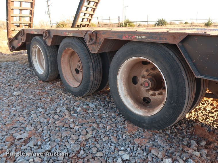 image for item GD9885 2007 Pitts LB52-38CS drop deck equipment trailer