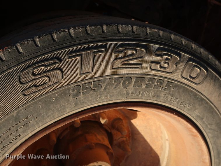 image for item GD9885 2007 Pitts LB52-38CS drop deck equipment trailer