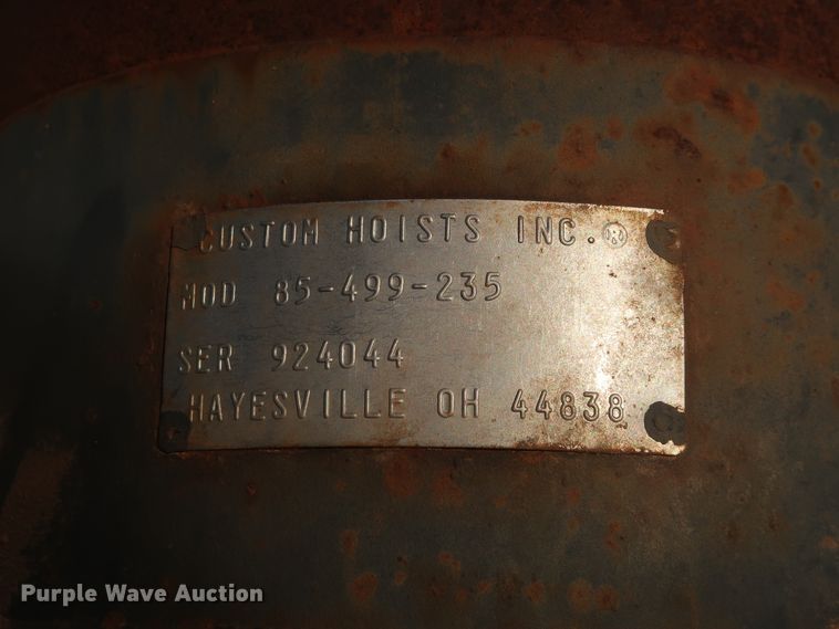 image for item GD9887 2004 Clement Rockstar end dump trailer