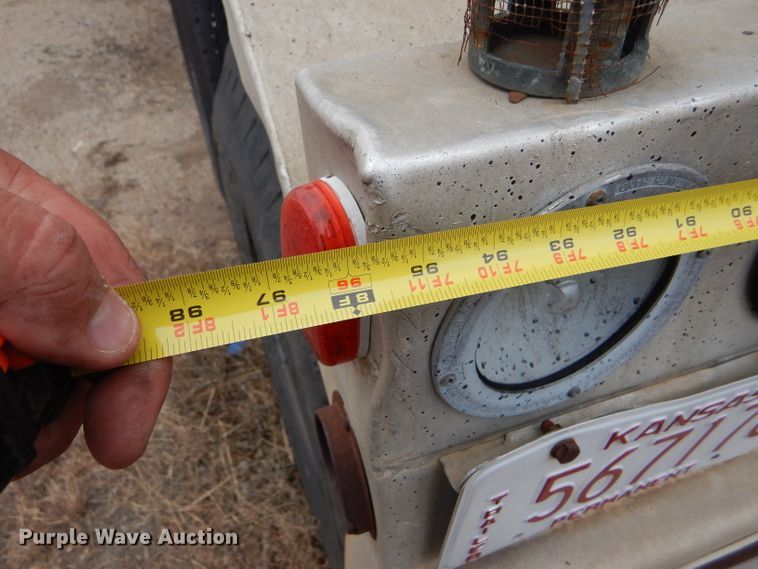 image for item GE9500 1961 Moser tank trailer