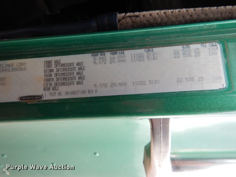 image for item GE9504 1999 Freightliner FLD120 semi truck