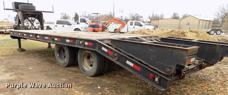 image for item GF9856 1980 Belshe T-8 equipment trailer
