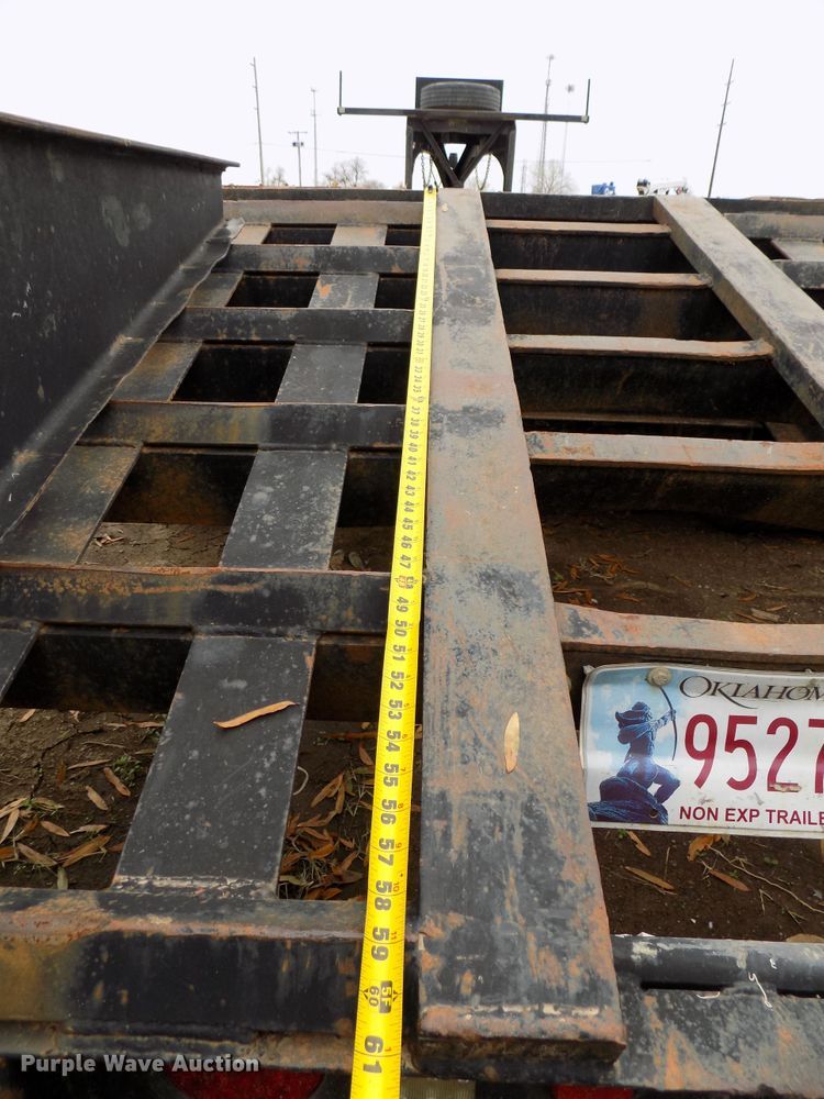 image for item GF9856 1980 Belshe T-8 equipment trailer