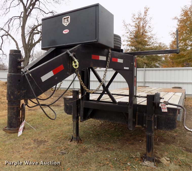 image for item GF9856 1980 Belshe T-8 equipment trailer