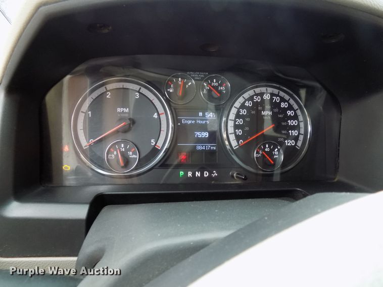 image for item GF9865 2012 Dodge Ram 5500HD truck cab and chassis