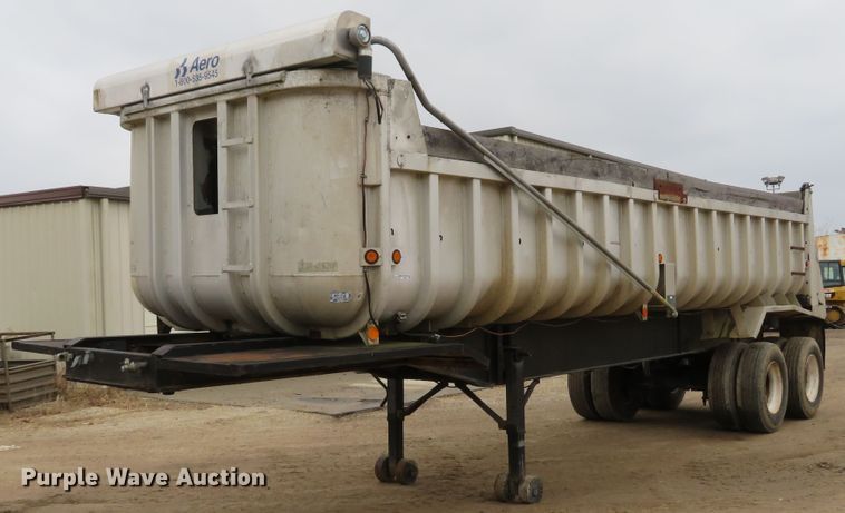 image for item GI9037 1966 Fruehauf end dump trailer