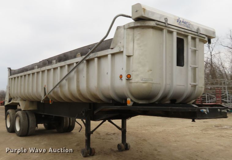 image for item GI9037 1966 Fruehauf end dump trailer