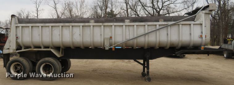 image for item GI9037 1966 Fruehauf end dump trailer