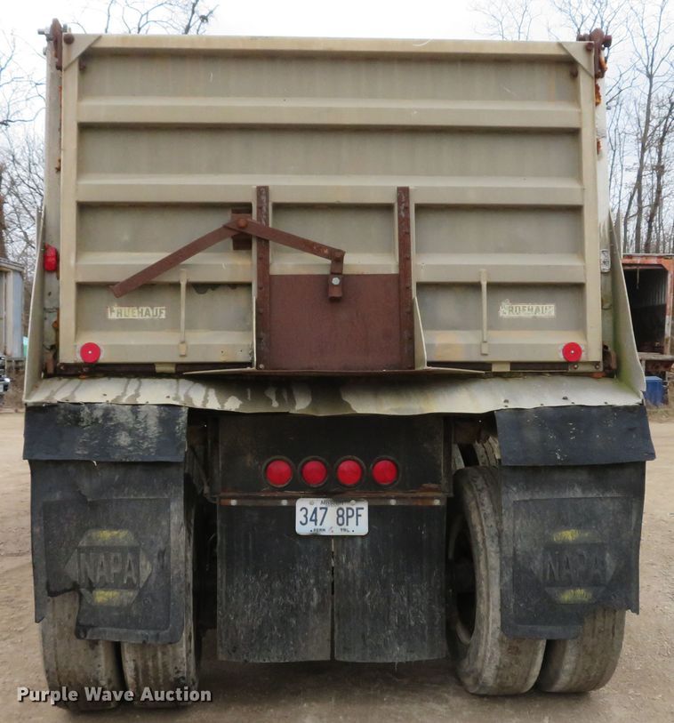 image for item GI9037 1966 Fruehauf end dump trailer