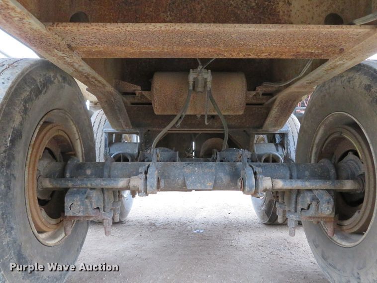 image for item GI9037 1966 Fruehauf end dump trailer