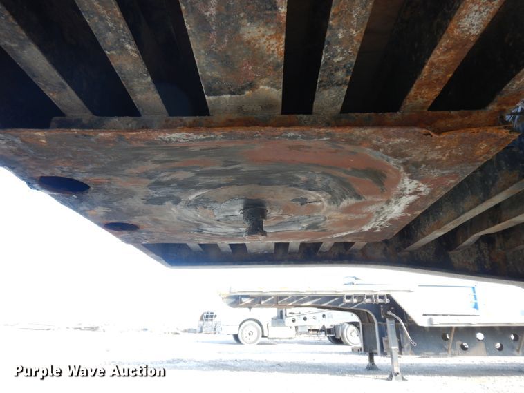 image for item GJ9158 1987 Transcraft 0DDTX42-21-45 drop deck equipment trailer