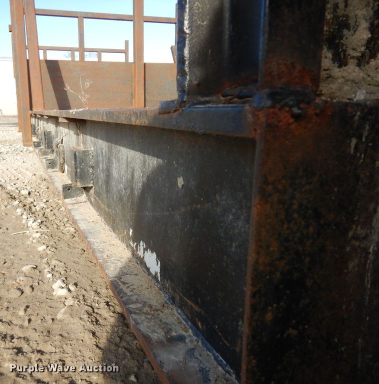 image for item GJ9158 1987 Transcraft 0DDTX42-21-45 drop deck equipment trailer