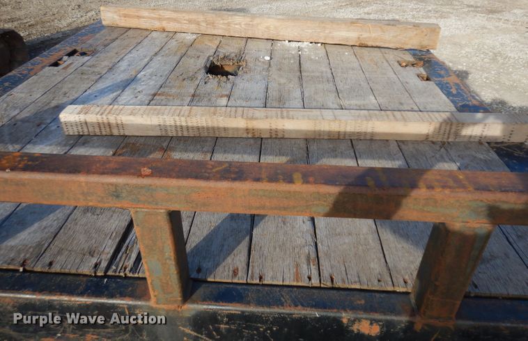 image for item GJ9158 1987 Transcraft 0DDTX42-21-45 drop deck equipment trailer