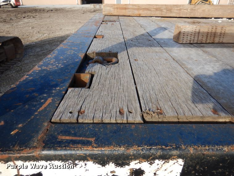 image for item GJ9158 1987 Transcraft 0DDTX42-21-45 drop deck equipment trailer