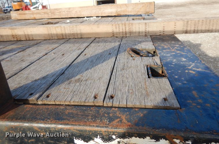 image for item GJ9158 1987 Transcraft 0DDTX42-21-45 drop deck equipment trailer