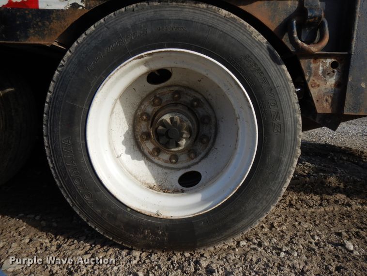 image for item GJ9158 1987 Transcraft 0DDTX42-21-45 drop deck equipment trailer