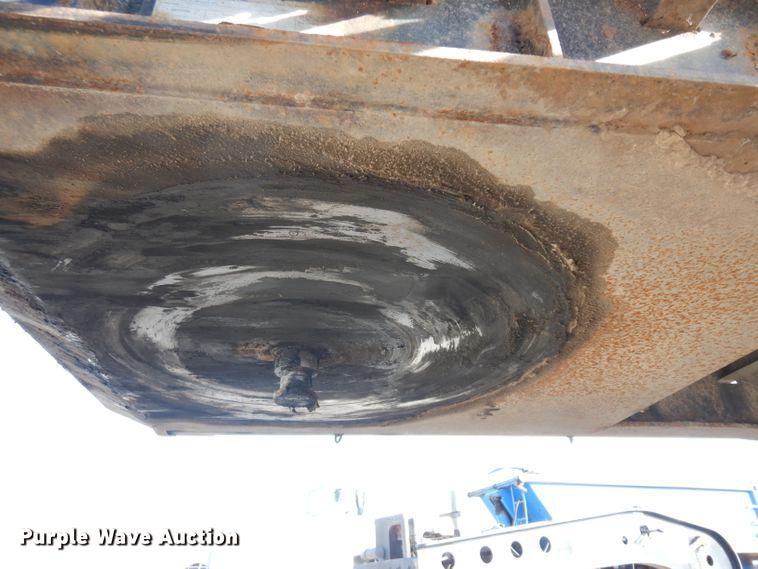 image for item GJ9159 1999 Transcraft drop deck equipment trailer