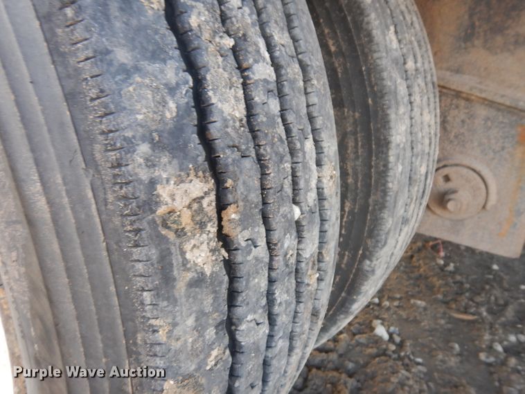 image for item GJ9159 1999 Transcraft drop deck equipment trailer