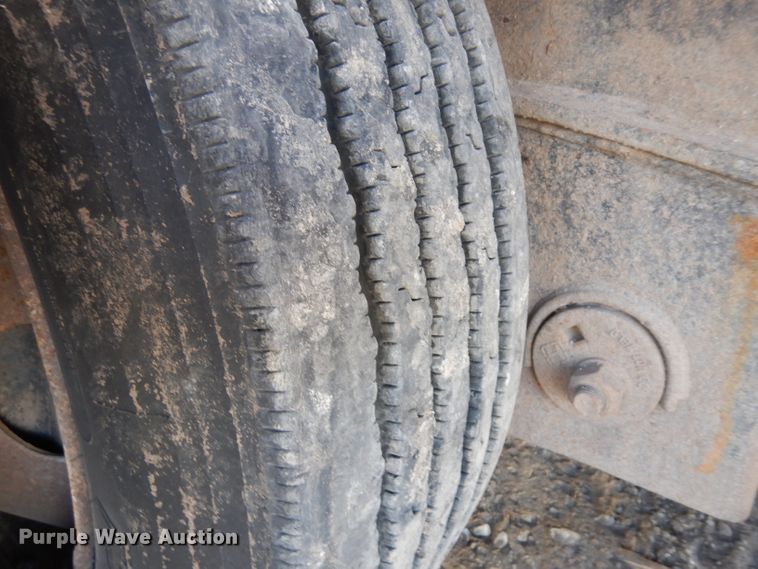 image for item GJ9159 1999 Transcraft drop deck equipment trailer