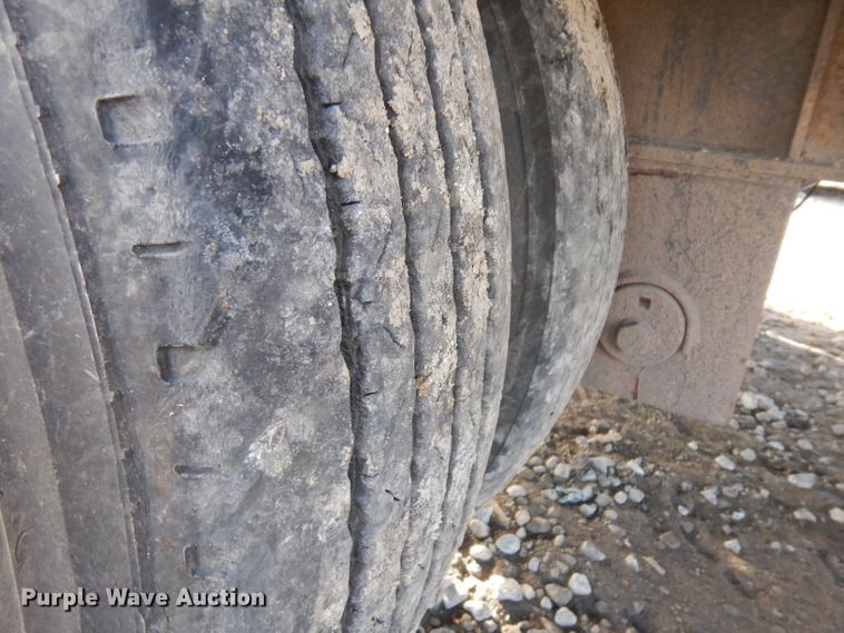 image for item GJ9159 1999 Transcraft drop deck equipment trailer