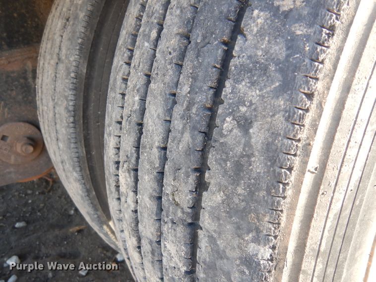 image for item GJ9159 1999 Transcraft drop deck equipment trailer