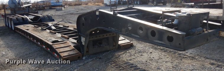 image for item GJ9160 1998 Fontaine TA50H low boy equipment trailer