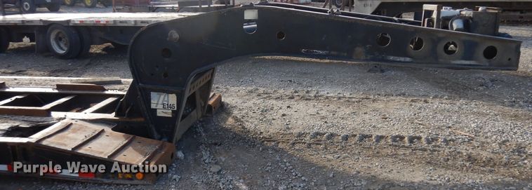 image for item GJ9160 1998 Fontaine TA50H low boy equipment trailer