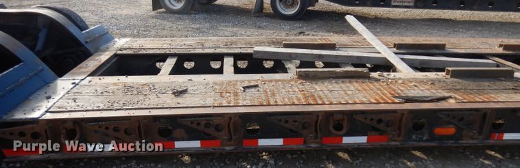 image for item GJ9160 1998 Fontaine TA50H low boy equipment trailer