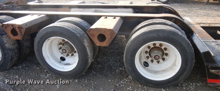 image for item GJ9160 1998 Fontaine TA50H low boy equipment trailer