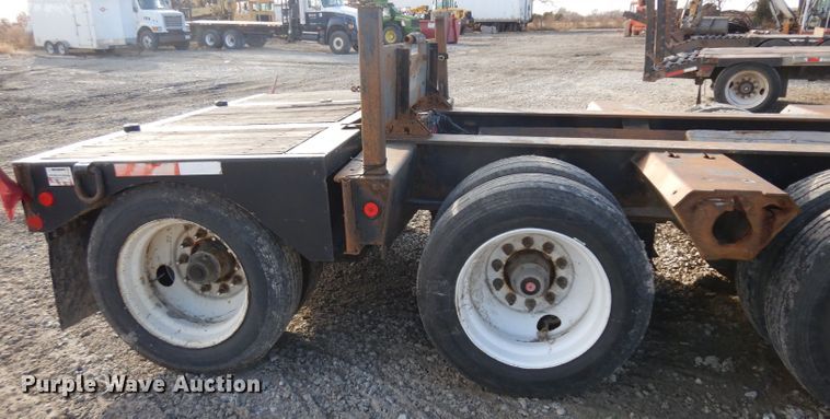 image for item GJ9160 1998 Fontaine TA50H low boy equipment trailer