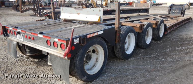 image for item GJ9160 1998 Fontaine TA50H low boy equipment trailer