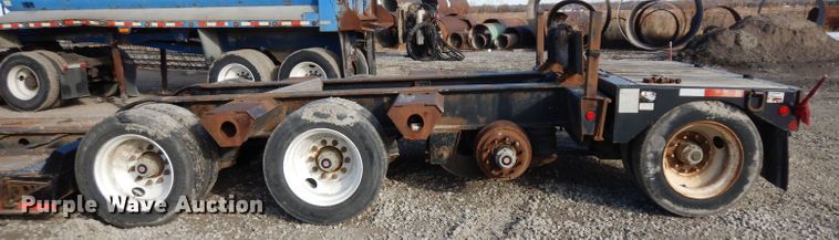 image for item GJ9160 1998 Fontaine TA50H low boy equipment trailer